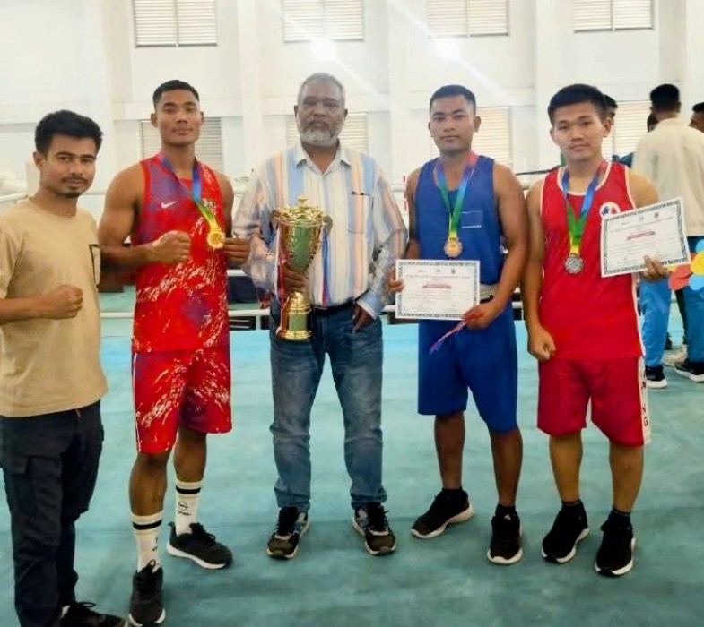 বিকেএসপি বক্সিং প্রতিযোগীতায় বান্দরবানের ৩ বক্সারের পদক জয়